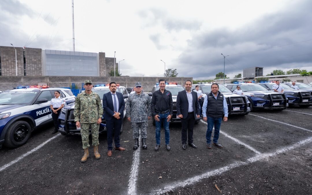 FORTALECEN LA SEGURIDAD EN EL MUNICIPIO DE EL MARQUÉS CON NUEVAS PATRULLAS Y UN GIMNASIO POLICIAL.
