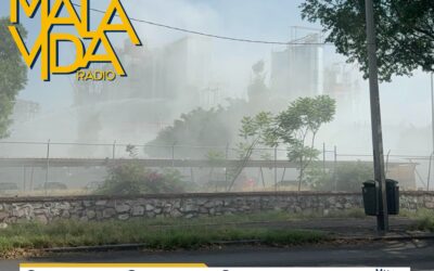 FUGA DE QUÍMICOS E INCENDIO AL INTERIOR DE UNA EMPRESA EN LA ZONA INDUSTRIAL BENITO JUÁREZ PROVOCÓ UNA IMPORTANTE MOVILIZACIÓN DE CUERPOS DE EMERGENCIA.
