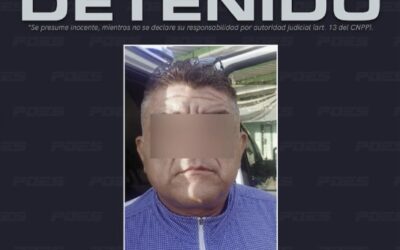 TRAS UNA PERSECUCIÓN ELEMENTOS DE POES ASEGURARON A UN SUJETO PRESUNTAMENTE RESPONSABLE DE VARIOS ROBOS DE VEHÍCULOS CON VIOLENCIA.