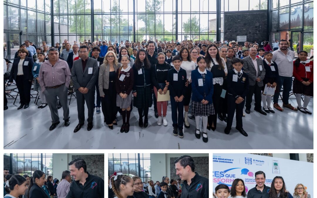 EL MUNICIPIO DE EL MARQUÉS RECONOCE E IMPULSA LA PARTICIPACIÓN DE LOS NIÑOS, NIÑAS Y ADOLESCENTES.