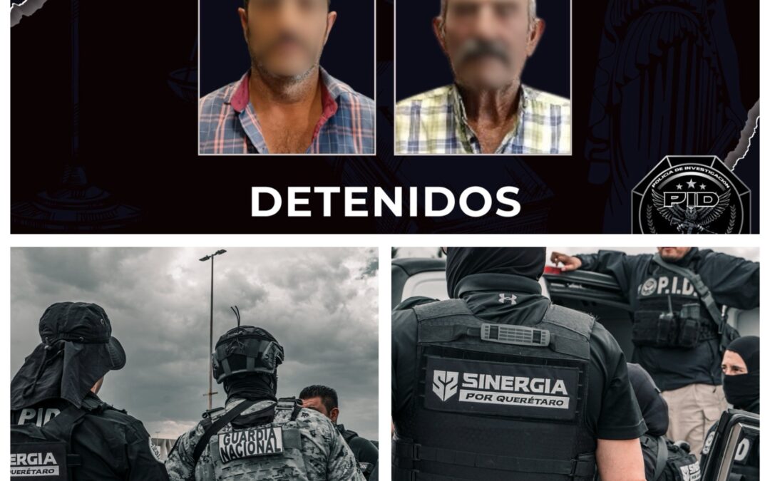 DOS PERSONAS FUERON DETENIDAS DURANTE DILIGENCIAS DE CATEO POR PARTE DE LA FGE EN CADEREYTA Y EZEQUIEL MONTES.