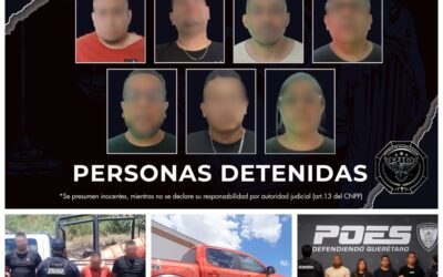 OPERATIVO DE SEGURIDAD INTERINSTITUCIONAL PERMITE LIBERAR A UNA PERSONA SECUESTRADA Y EL ASEGURAMIENTO DE 7 SUJETOS.