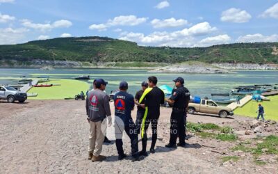 LOCALIZAN DOS CUERPOS MÁS EN LA PRESA DE ZIMAPÁN.