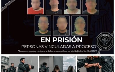 EN PRISIÓN 7 PERSONAS POR LOS DELITOS DE SECUESTRO Y ROBO A UNA EMPRESA EN COLÓN.