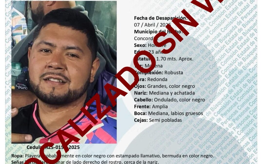 LOCALIZAN SIN VIDA A UNO DE LOS TRES JÓVENES SANJUANENSES DESAPARECIDOS EN SINALOA DESDE EL PASADO 2025.