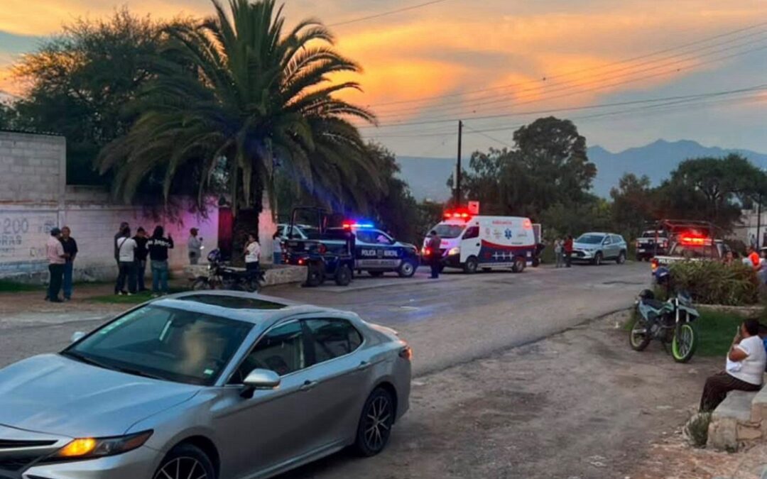 BALACERA EN CADEREYTA DEJA DOS PERSONAS MUERTAS Y DOS MÁS LESIONADAS.
