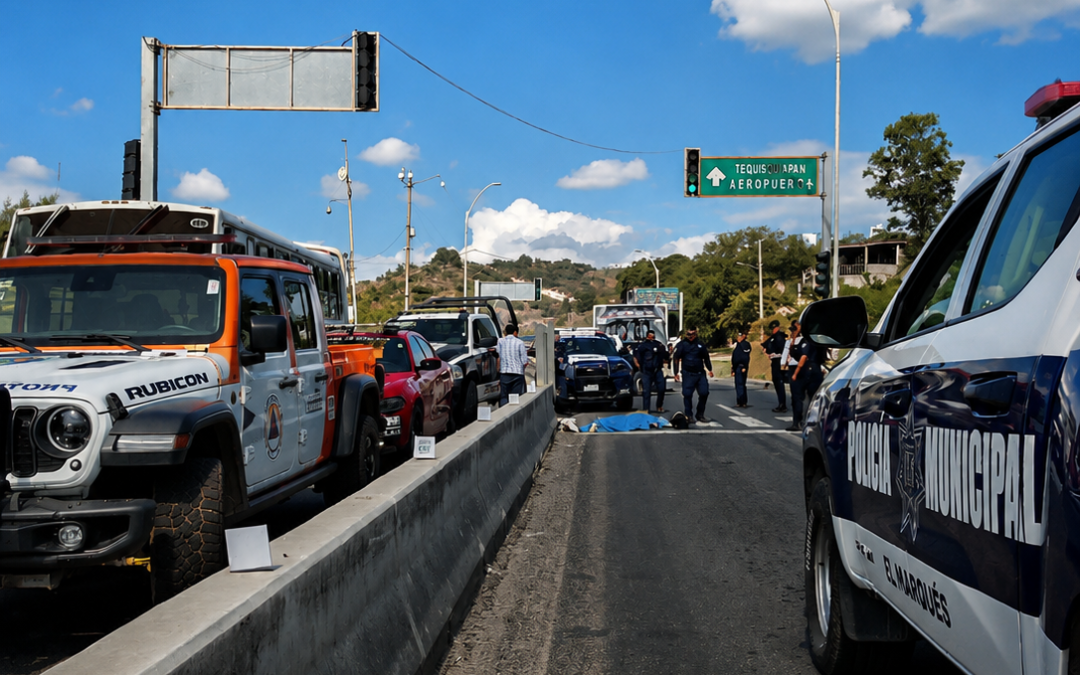 MOTOCICLISTA FALLECE TRAS ACCIDENTE EN LA CAÑADA, EL MARQUÉS.