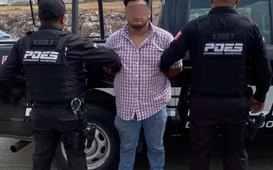 DETIENE POES EN SJR A UN SUJETO EN POSESIÓN DE HUACHICOL.