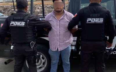 DETIENE POES EN SJR A UN SUJETO EN POSESIÓN DE HUACHICOL.