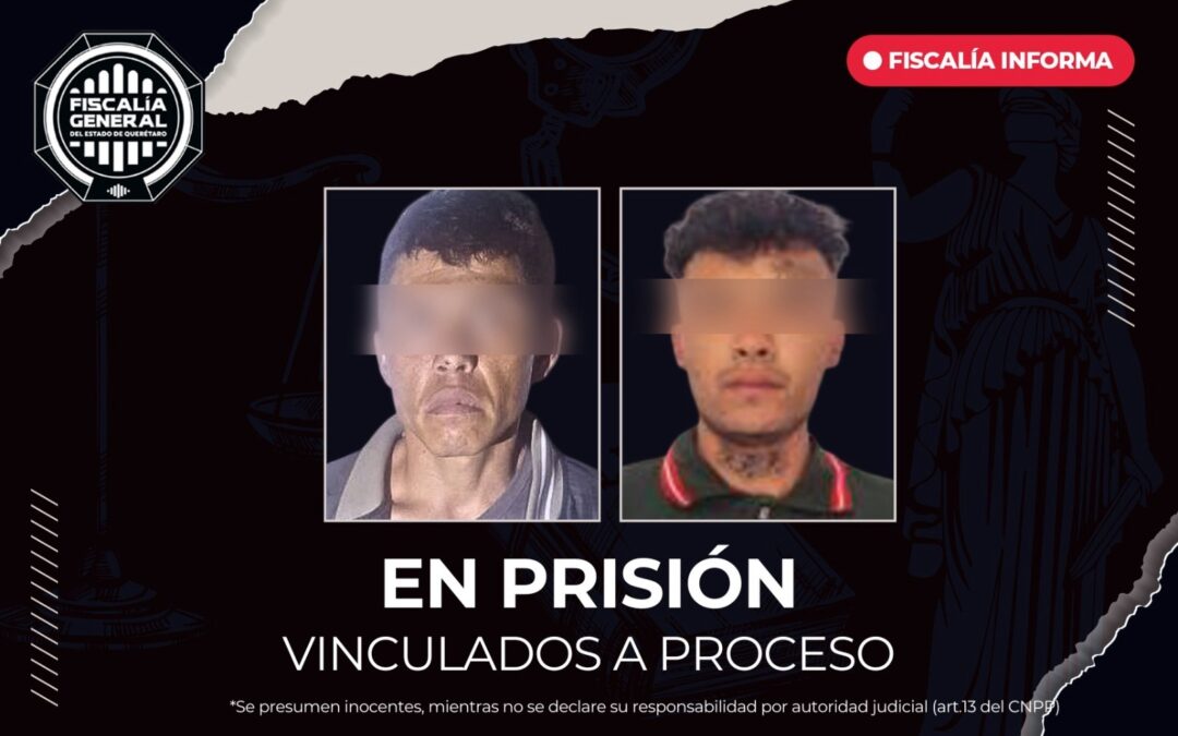 “EL CHEKO” Y “EL ALEMÁN” YA SE ENCUENTRAN EN PRISIÓN TRAS INTENTAR ASESINAR A UNA PERSONA.