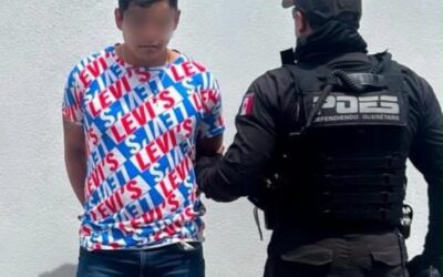 ES DETENIDO EN POSESIÓN DE UN ARMA DE FUEGO EN SAN JUAN DEL RÍO.
