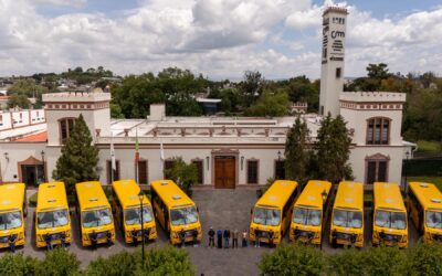 EL MARQUÉS FORTALECE EL TRANSPORTE ESCOLAR GRATUITO CON UNA INVERSIÓN DE MÁS DE 31 MILLONES DE PESOS.