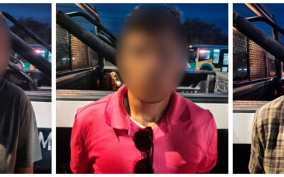 TRES PERSONAS DETENIDAS DURANTE EL OPERATIVO DE SEGURIDAD TRAS EL PARTIDO DE LA SELECCIÓN MEXICANA.
