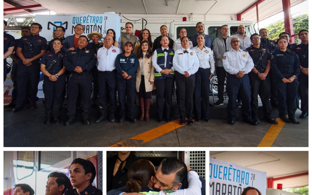 BOMBEROS DE QUERÉTARO DESTINARÁ EL 100% DE LOS RECURSOS DEL “QUERÉTARO MARATÓN” A CORPORACIONES CON MAYORES NECESIDADES.