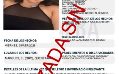 LOCALIZAN EL CUERPO SIN VIDA DE XIMENA HAM, JOVEN DESAPARECIDA DESDE EL PASADO MES DE ABRIL.