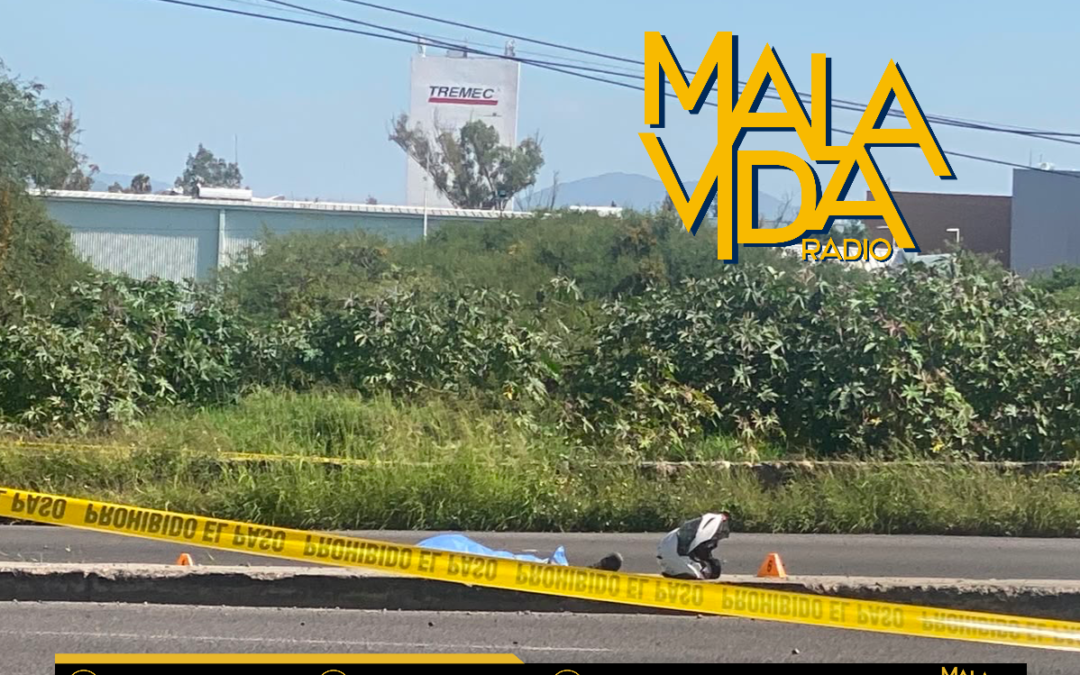 MUERE MOTOCICLISTA TRAS PROTAGONIZAR ACCIDENTE SOBRE BERNARDO QUINTANA.