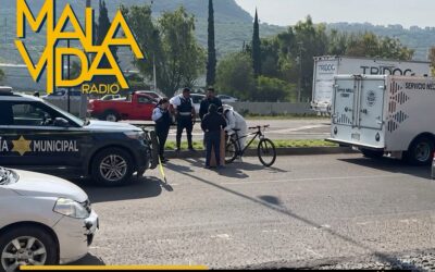 CICLISTA MUERE DE APARENTES CAUSAS NATURALES CUANDO CIRCULABA POR AVENIDA PASEO 5 DE FEBRERO.