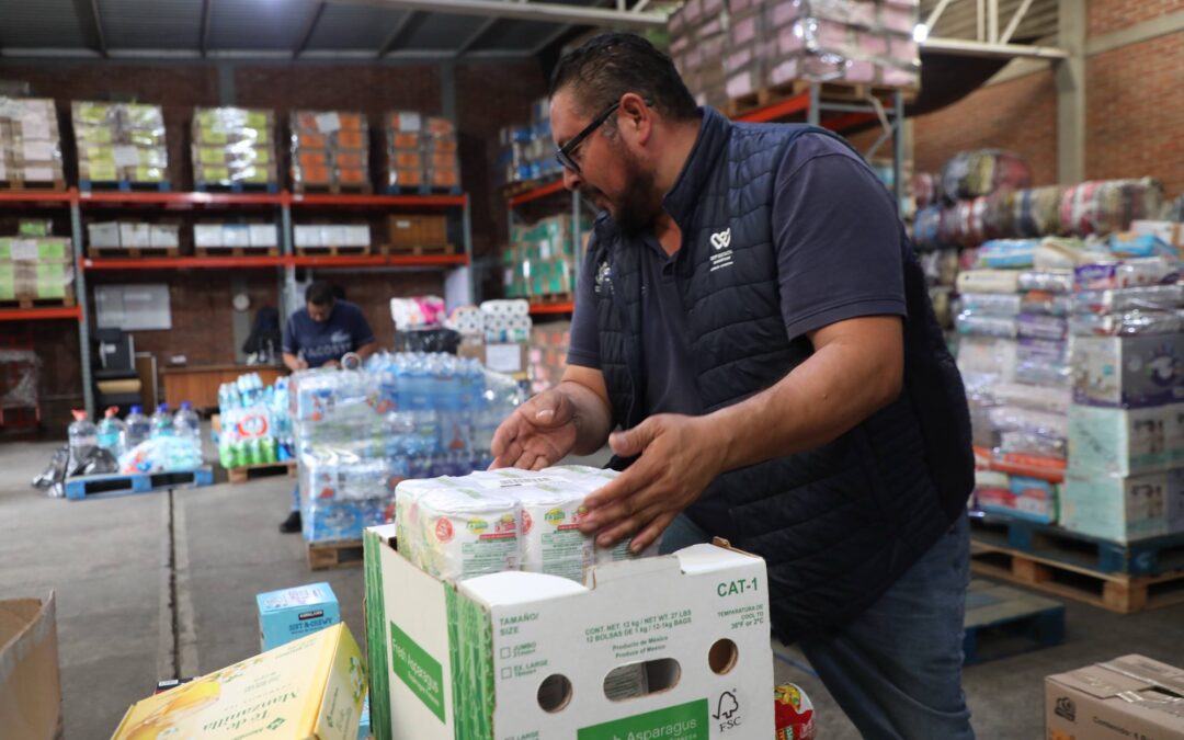 ENTREGA QUERÉTARO AYUDA HUMANITARIA A LA EMBAJADA DE VENEZUELA.