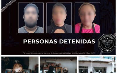 TRES PERSONAS FUERON DETENIDAS TRAS LA EJECUCIÓN DE CATEOS POR PARTE DE LA FGE EN LOS MUNICIPIOS DE EL MARQUÉS Y SAN JUAN DEL RÍO.