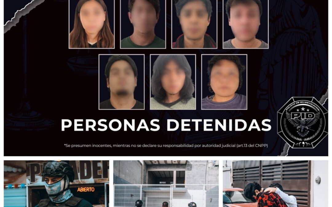 LA FGE REALIZA OPERATIVOS CONTRA PUNTOS DE DISTRIBUCIÓN DE DROGAS.