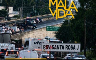 PATRULLA DE LA SSPMQ PROVOCA FUERTE CHOQUE SOBRE PASEO DE LA REPÚBLICA.