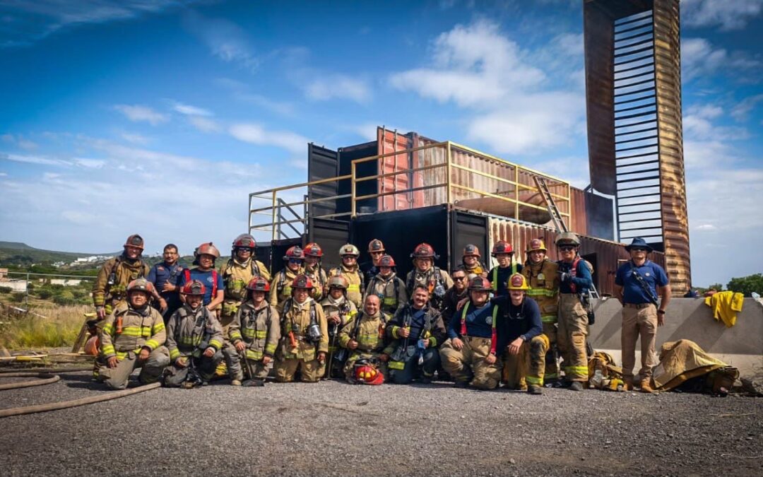 BOMBEROS DE QUERÉTARO REFUERZAN SUS PROCESOS DE ATENCIÓN DE EMERGENCIAS CON EVALUACIÓN INTERNACIONAL.