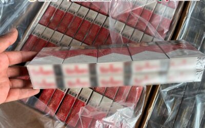 EN MICHOACÁN AUTORIDADES FEDERALES ASEGURARON CERCA DE DIEZ MILLONES DE CIGARROS PIRATAS.