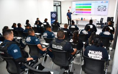 FORTALECE EL MUNICIPIO DE EL MARQUÉS, LA SALUD MENTAL Y LA COMUNICACIÓN ASERTIVA DE SU PERSONAL POLICIAL.