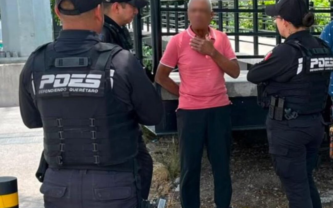 ELEMENTOS DE LA POLICÍA ESTATAL (POES) BRINDARON ATENCIÓN Y RESGUARDO A UN ADULTO MAYOR EN SITUACIÓN DE VULNERABILIDAD.