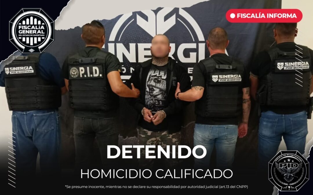 ES DETENIDO “EL TOTO” POR SU PRESUNTA RESPONSABILIDAD EN EL HOMICIDIO DE UN HOMBRE, ADEMÁS ES RECONOCIDO COMO UN GENERADOR DE VIOLENCIA.