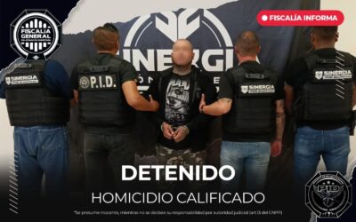 ES DETENIDO “EL TOTO” POR SU PRESUNTA RESPONSABILIDAD EN EL HOMICIDIO DE UN HOMBRE, ADEMÁS ES RECONOCIDO COMO UN GENERADOR DE VIOLENCIA.
