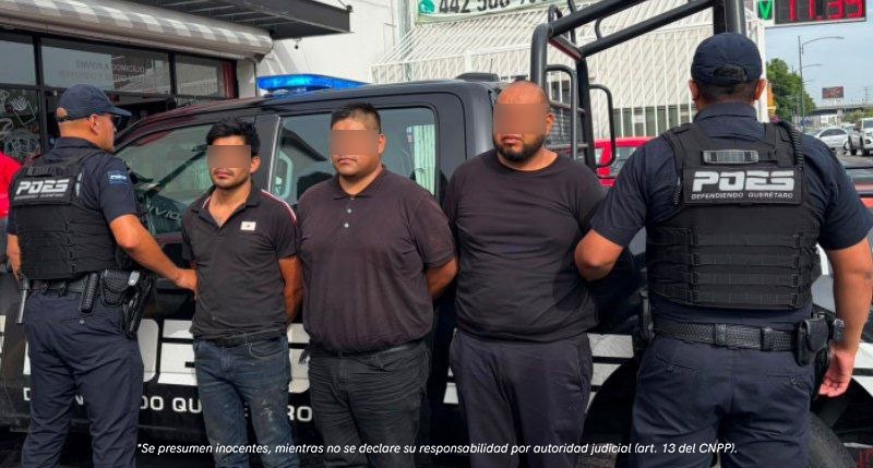 POLICÍAS ESTALES RECUPERAN UN TRACTOCAMIÓN QUE HABÍA SIDO ROBADO EN LIBRAMIENTO NORPONIENTE Y DETIENEN A TRES PERSONAS.