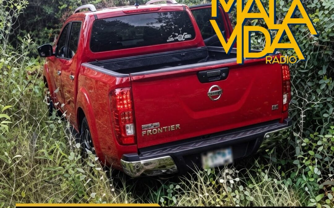 LOCALIZAN CAMIONETA ROBADA CON VIOLENCIA DURANTE LA MADRUGADA EN LANDA DE MATAMOROS.