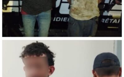 TRAS PERSECUCIÓN ELEMENTOS DE POES DETIENEN EN PEDRO ESCOBEDO A TRES PERSONAS Y ASEGURAN DOS VEHÍCULOS Y UN ARMA DE FUEGO.