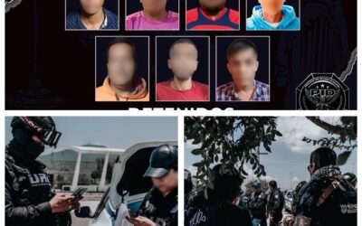 LA FGE CUMPLIMENTÓ SIETE ÓRDENES DE APRENSIÓN EN EL MUNICIPIO DE SJR.