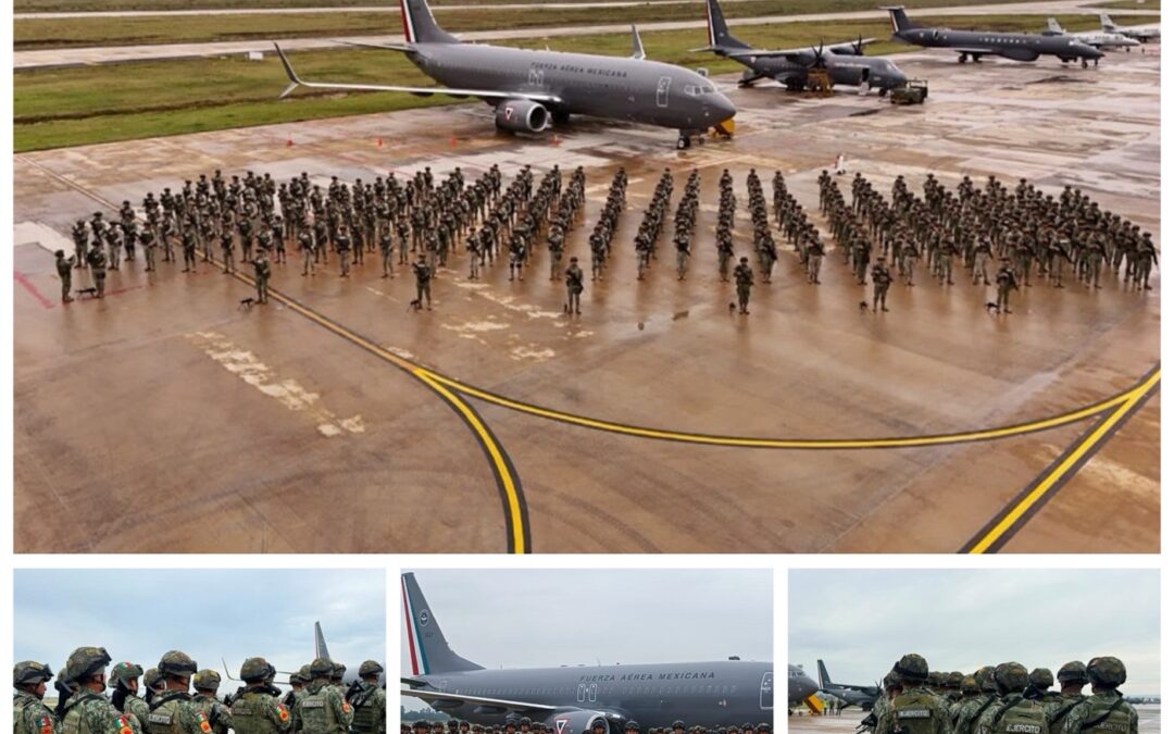 LA SEDENA DESPLIEGA 300 EFECTIVOS PARA REFORZAR LA SEGURIDAD EN SINALOA.