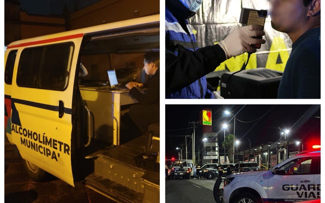 OPERATIVO ALCOHOLÍMETRO DEJÓ 30 PERSONAS REMITIDAS AL TORITO Y LA VAQUITA.