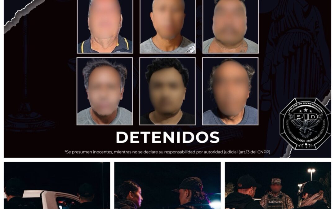 LA FGE CUMPLIMENTÓ VARIAS ORDENES DE APRENSIÓN EN EL MUNICIPIO DE QUERÉTARO.
