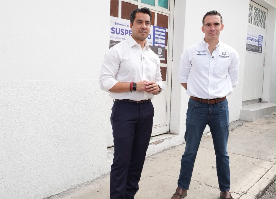 EL MUNICIPIO DE QUERÉTARO CLAUSURÓ UNA EMPRESA INMOBILIARIA POR VENTA IRREGULAR DE TERRENOS.