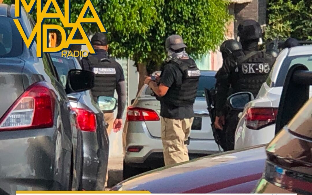 FGE REALIZA DILIGENCIAS DE CATEO EN LA COLONIA INSURGENTES, DOS PERSONAS FUERON DETENIDAS.