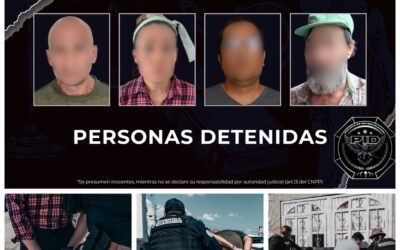 SEIS DETENIDOS Y MÁS DE MIL DOSIS DE PRESUNTAS DROGAS ASEGURADAS TRAS LA EJECUCIÓN DE DIVERSOS CATEOS.