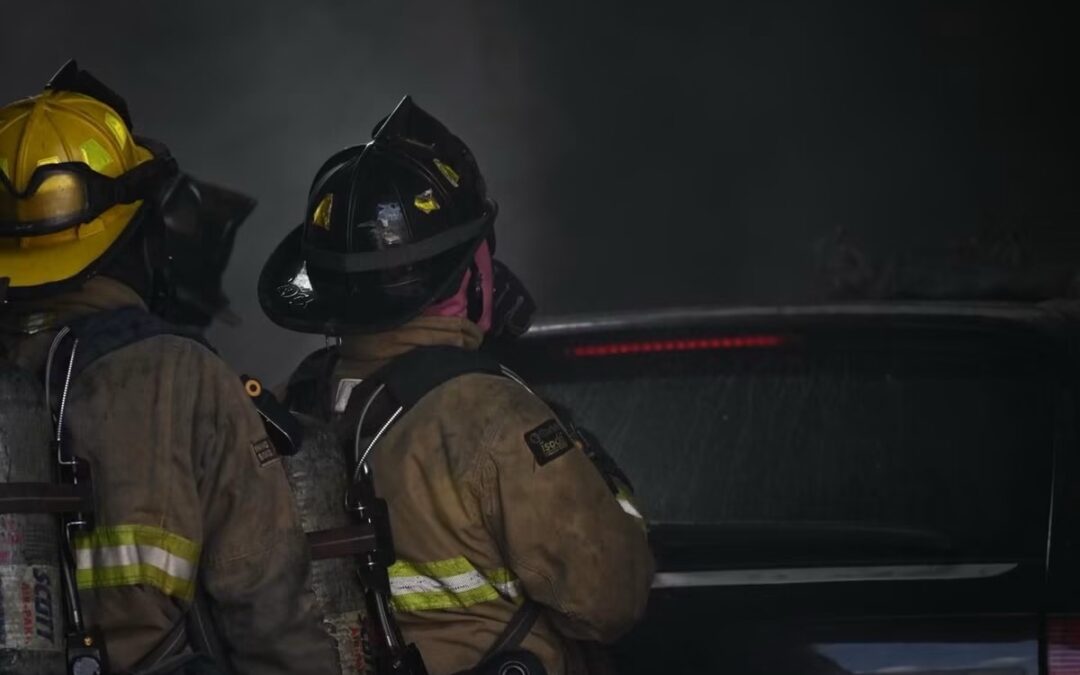 SE INCENDIA TALLER DE HOJALATERÍA Y PINTURA EN LA COLINA CENTRO.