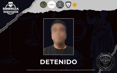 LA FGE ASEGURÓ A JOSÉ ANTONIO “N”, POR SU PRESUNTA RESPONSABILIDAD EN DELITOS CONTRA LA SALUD.