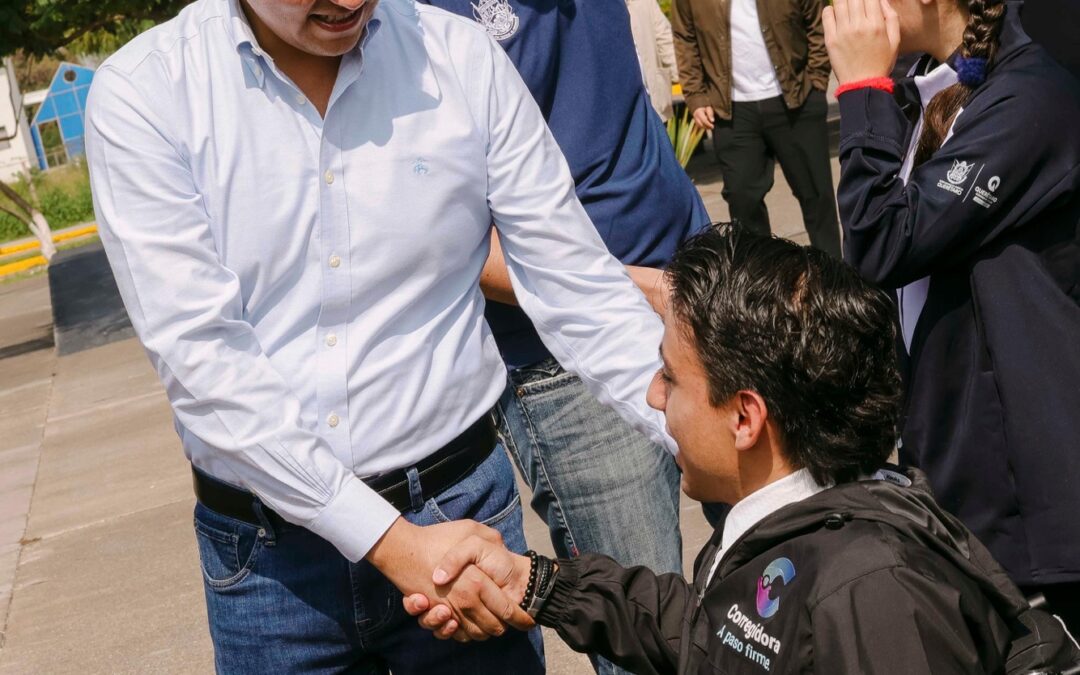 JOSUÉ “CHEPE” GUERRERO IMPULSA EL DEPORTE ADAPTADO Y RECONOCE A ATLETAS QUE PONEN EN ALTO A CORREGIDORA.