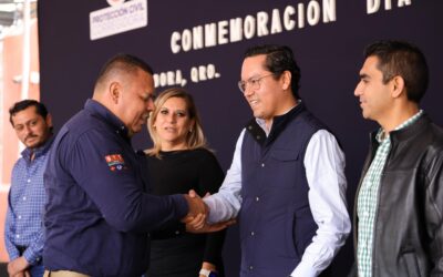 ENTREGAN EQUIPO OPERATIVO E INCENTIVOS ECONÓMICOS A PERSONAL DE PROTECCIÓN CIVIL DE CORREGIDORA.