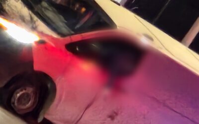 HOMBRE PIERDE LA VIDA TRAS PRESUNTAMENTE ACCIDENTARSE EN SU CAMIONETA CUANDO CIRCULABA POR LA CARRETERA A TLACOTE.