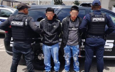 PERSECUCIÓN TERMINA CON DOS DETENIDOS QUIENE HABRÍAN ROBADO UNA CAMIONETA EN GUANAJUATO.