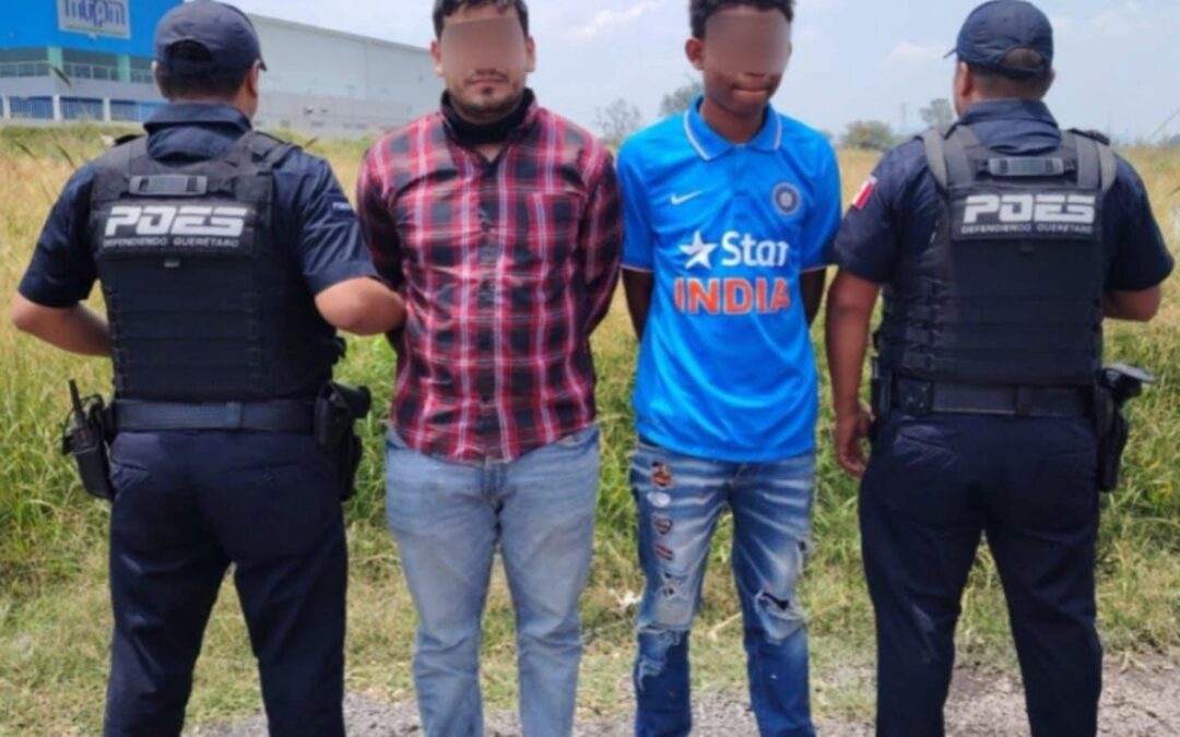 DETIENEN A DOS HOMBRE DE ORIGEN COLOMBIANO POR EL DELITO DE COHECHO, ADEMÁS SE DEDICABAN AL COBRO DE PRÉSTAMOS “GOTA A GOTA”.