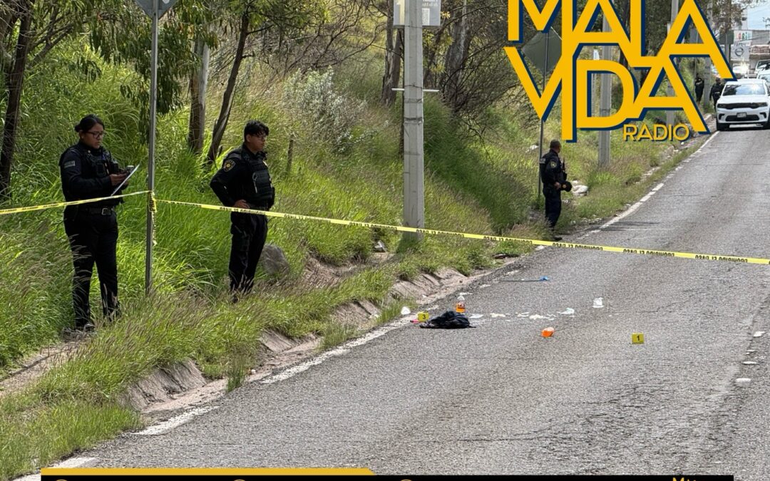 POLICÍA MUNICIPAL DE QUERÉTARO DISPARÓ EN CONTRA DE UN SUJETO QUE SE EN ENCONTRABA VIOLENTO Y LOS AMENAZÓ CON UN CUCHILLO.