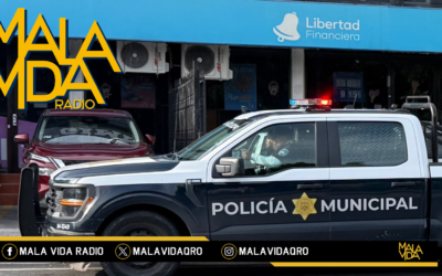 ASALTAN INSTITUCIÓN BANCARIA EN AVENIDA DE LA LUZ.